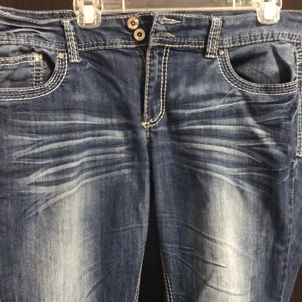 Acid wash jeans